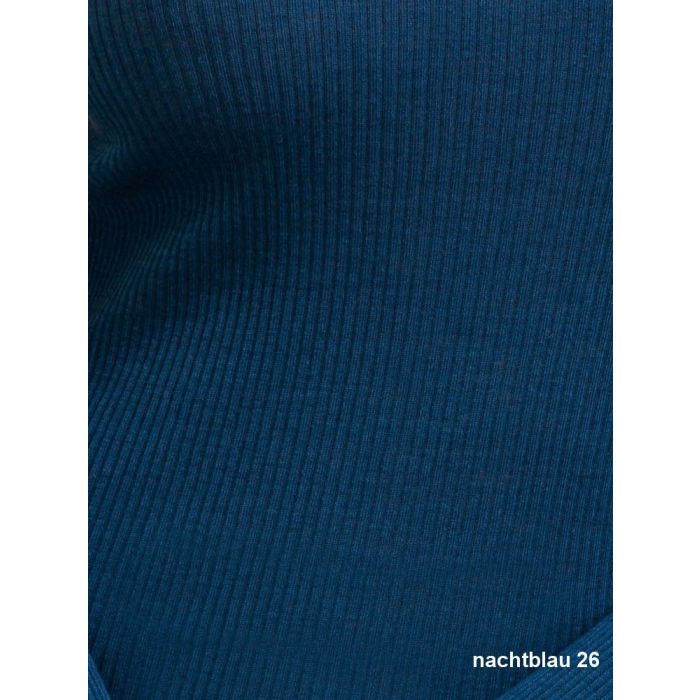 Shirt Artimaglia nachtblau Spitze mit von Seide Merinowolle oder Langarm weinrot